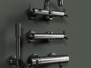 faucets grohe atrio 3 Model 3D