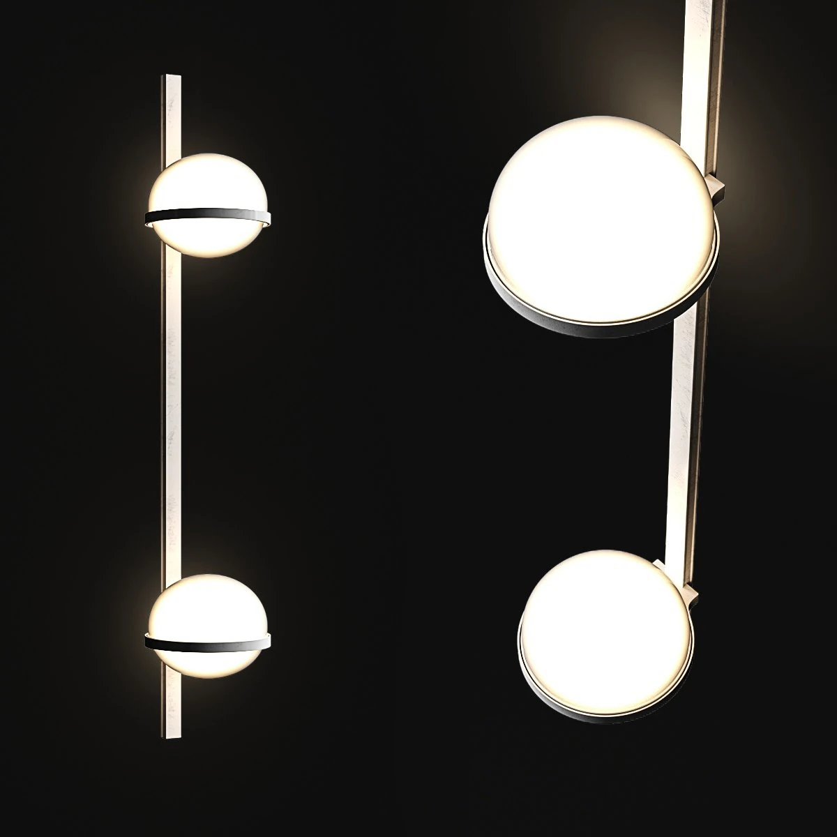 applique vibia palma 3716 Modèle 3D .c4d .max .obj .3ds .fbx .stl .blend 