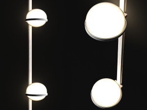 wall light vibia palma 3716 3D Model