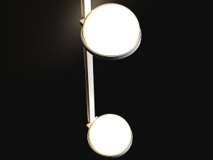wall light vibia palma 3716 3D Model