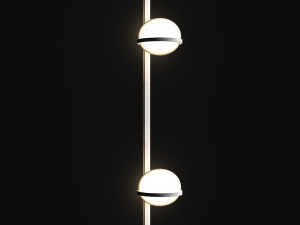 wall light vibia palma 3716 3D Model