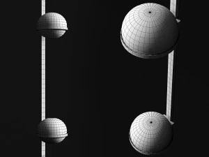 applique vibia palma 3716 Modèle 3D