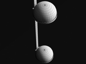 wall light vibia palma 3716 3D Model