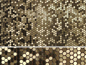 3d panels hexagons 3D Model