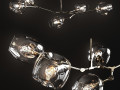 Branching bubble 5 lamps 3D Model