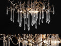 Chandelier serip aqua 3D Model