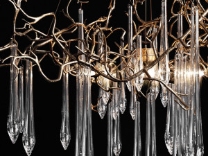 chandelier serip aqua 3D Model