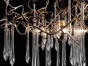 chandelier serip aqua 3D Model