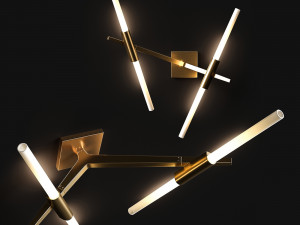 wall light agnes 2 3D-Modell