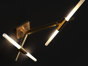 wall light agnes 2 3D Model