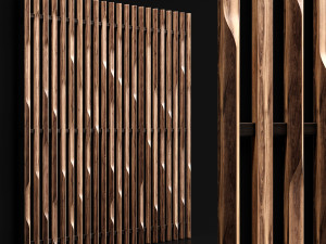wooden planks 3 3D मॉडल