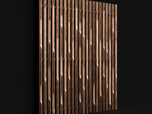 wooden planks 3 Model 3D