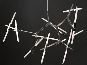 chandelier agnes 20 lights 2 3D Model