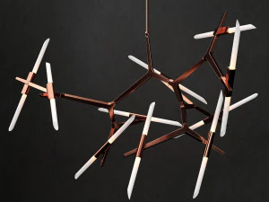 chandelier agnes 20 lights 2 3D Model