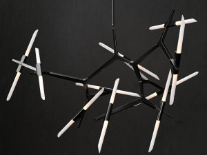 chandelier agnes 20 lights 2 3D Model