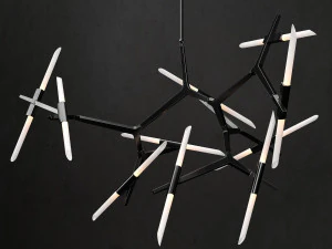 chandelier agnes 20 lights 2 3D Model