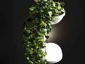 wall light vibia palma 3718 3D 모델