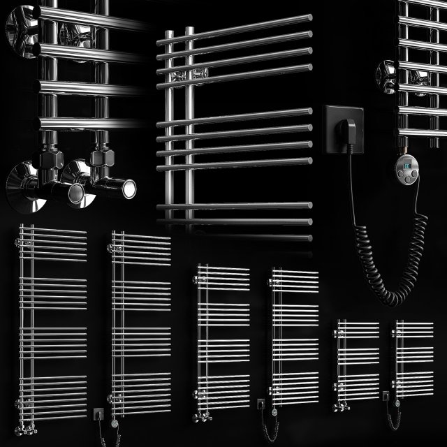 heated towel rails terminus astra 3D-Modell .c4d .max .obj .3ds .fbx .stl .blend 