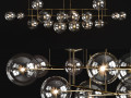 Chandelier Gallotti Radice Bolle horizontal big 3D Model