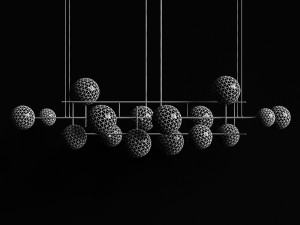 chandelier gallotti radice bolle horizontal big 3D-Modell