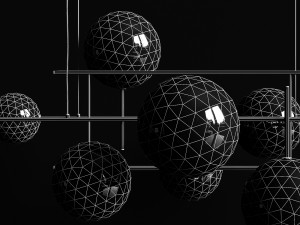 chandelier gallotti radice bolle horizontal big 3D-Modell