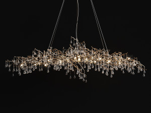 chandelier serip bijout big 3D-Modell