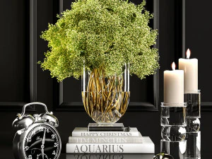 conjunto decorativo 4 Modelo 3D