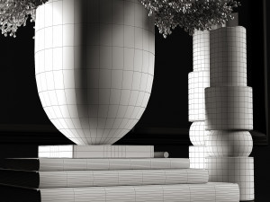 decorative set 4 3D 模型