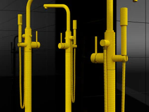 rubinetteria grohe Modello 3D