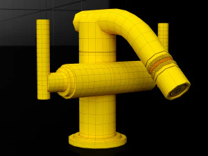 rubinetteria grohe Modello 3D