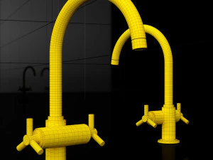 rubinetteria grohe Modello 3D