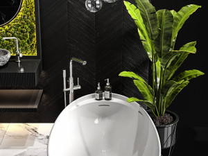 bathroom set 2 Modelo 3D