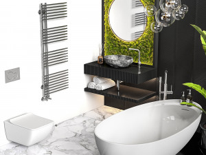 bathroom set 2 Modelo 3D