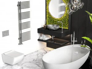 bathroom set 2 3D Model