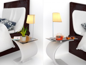 double bed 3D Model