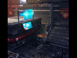 scifi interior Model 3D