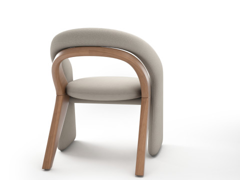 Olga Chair Model 3D