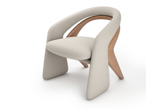 Olga Chair Model 3D