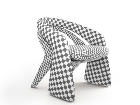 Olga Chair Model 3D