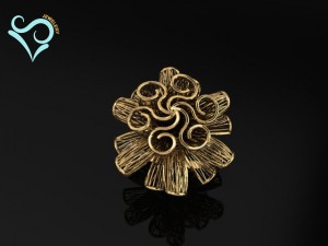golden ring stl for 3d printing 3d print model 3D Print Model