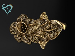 golden ring 3d print model 3d print model Modèles 3D en vedette