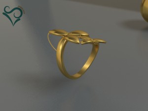 golden ring 3d print model 3D Print Model