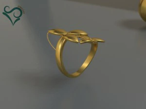 golden ring 3d print model 3D Print Model
