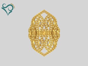 golden ring 3d print model 3D Print Model