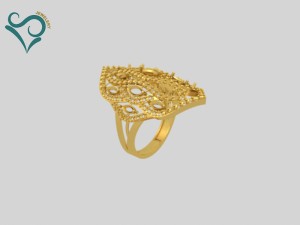golden ring 3d print model Modelo de Impressão 3D