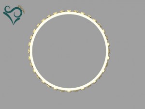 golden bracelets 3d print model Model do druku 3D