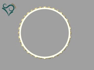 golden bracelets 3d print model 3D Print Model