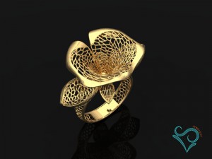 golden ring stl for 3d printing 3d print model 3D Print Model