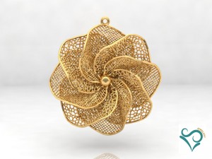 gold ring and earing printable model 3d print model 3D 打印模型