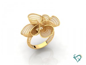 gold ring without diamond engagement ring printable 3d print model 3D 프린트 모델